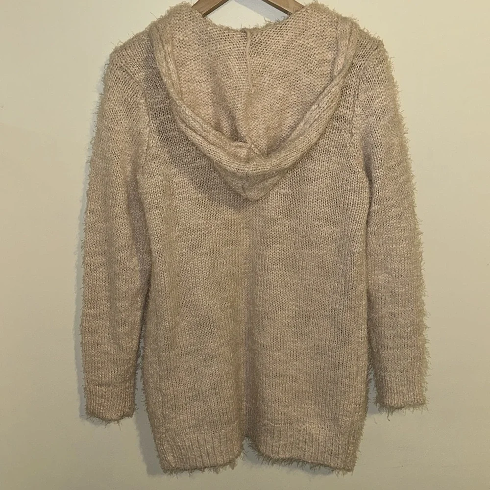ASHLEY by 26 International Knitted With Love Womens Open Front Cardigan Size L - Picture 4 of 6
